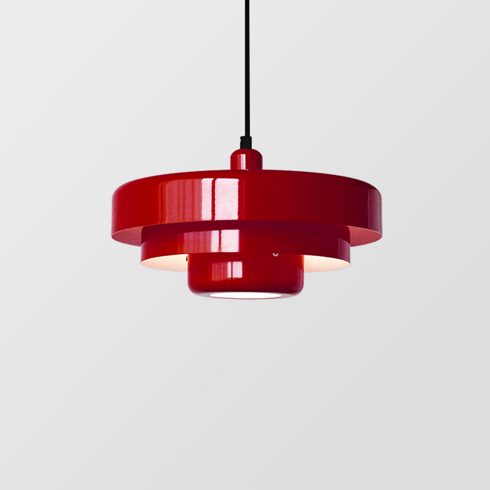 Modern Bauhaus Pendant Light – Minimalist Metal Ceiling Lamp