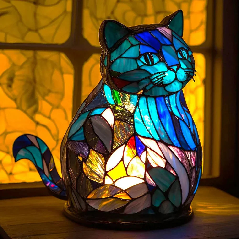 Animal Motifs Table Lamp – Colourful Design & Pleasant Lighting