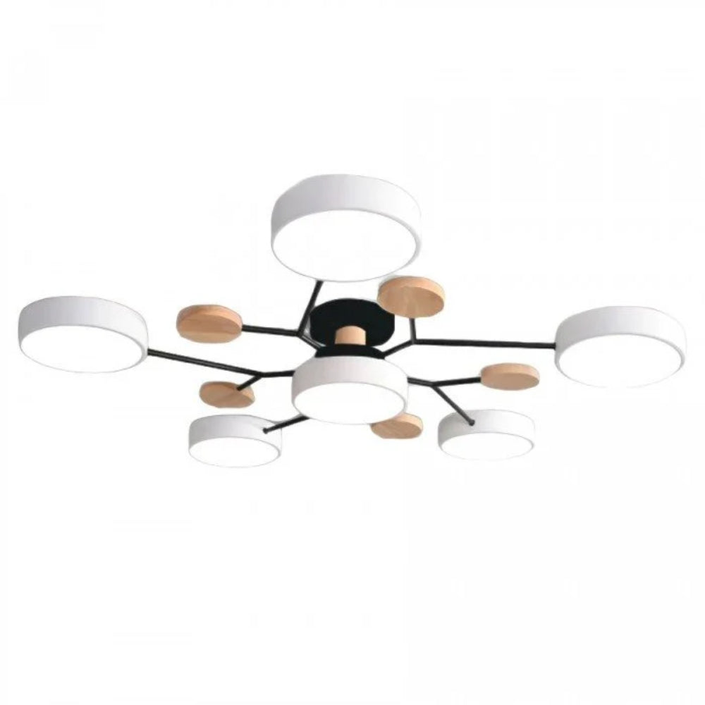Scandinavian LED Ceiling Light – Modern Branch Design