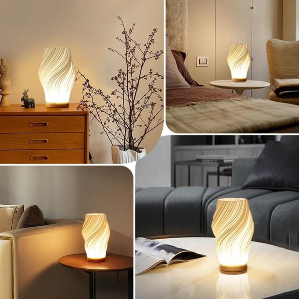 Dimmable Bedside Table Lamp – Soft Ambient Lighting for Bedrooms