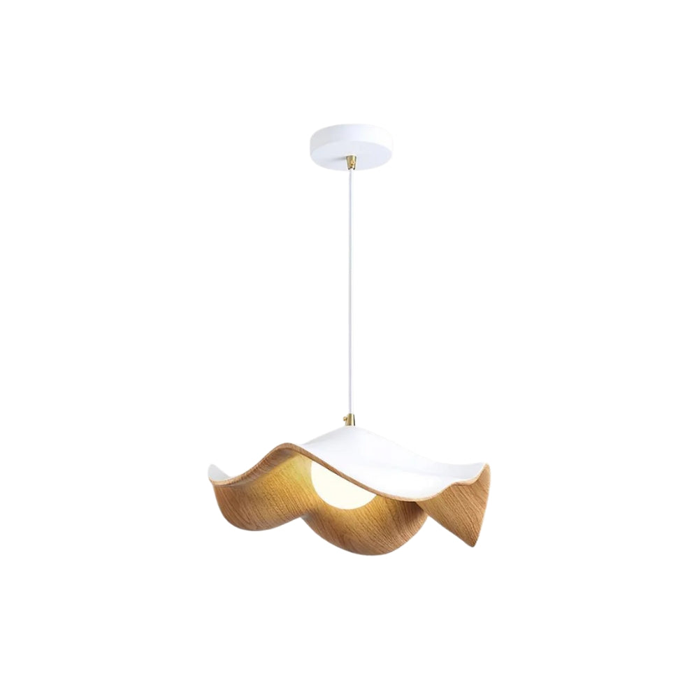 Floral Pattern Pendant Lamp – Hanging Light with Adjustable Cable