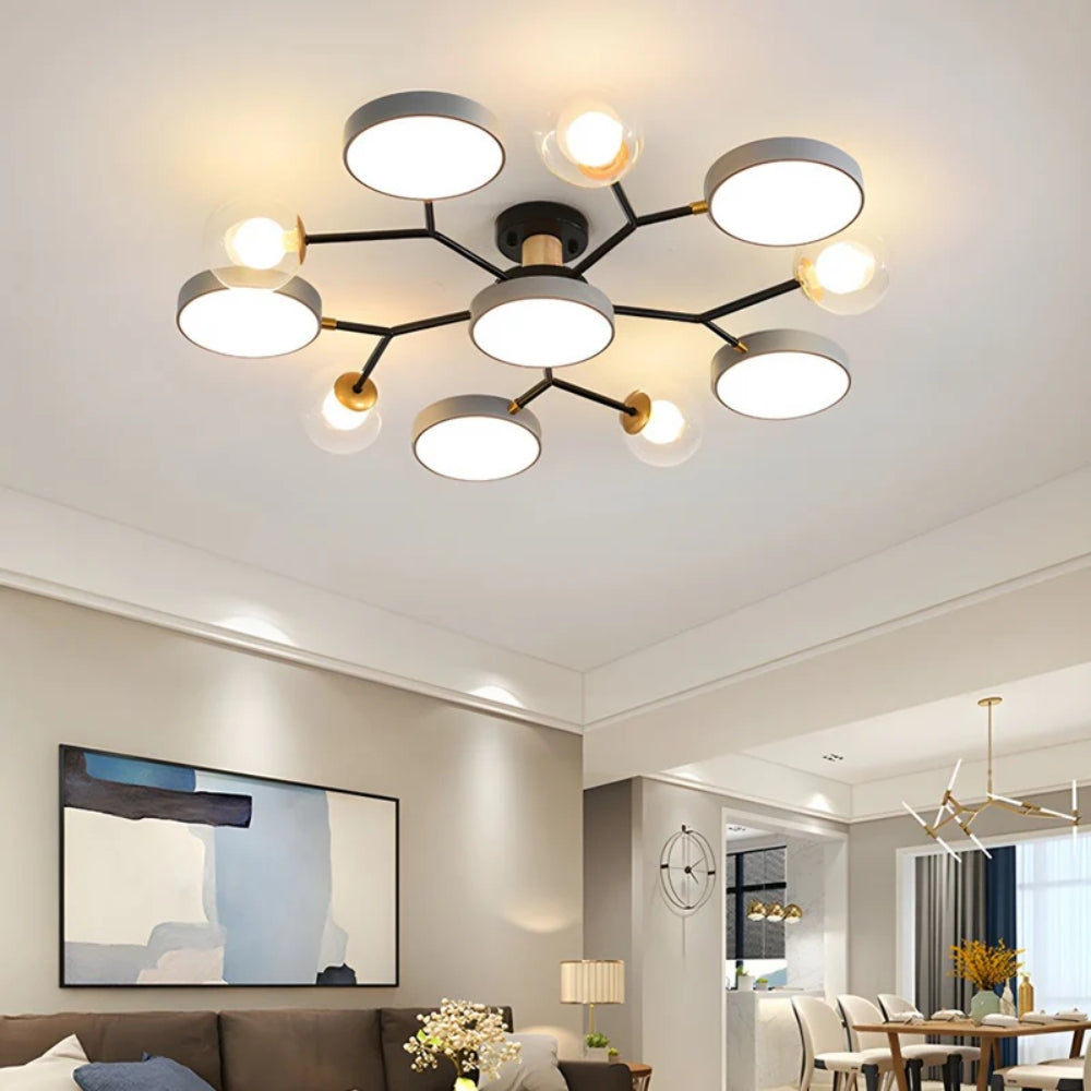 Honeycomb Ceiling Lamp – Modern Hexagon Inspired Decorative Lighting