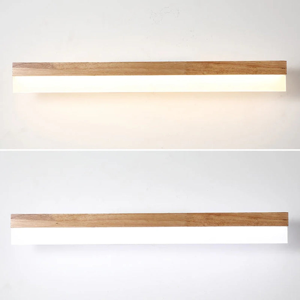 LED Wall Sconce – Integrated Light for Bathroom and Wash Areas