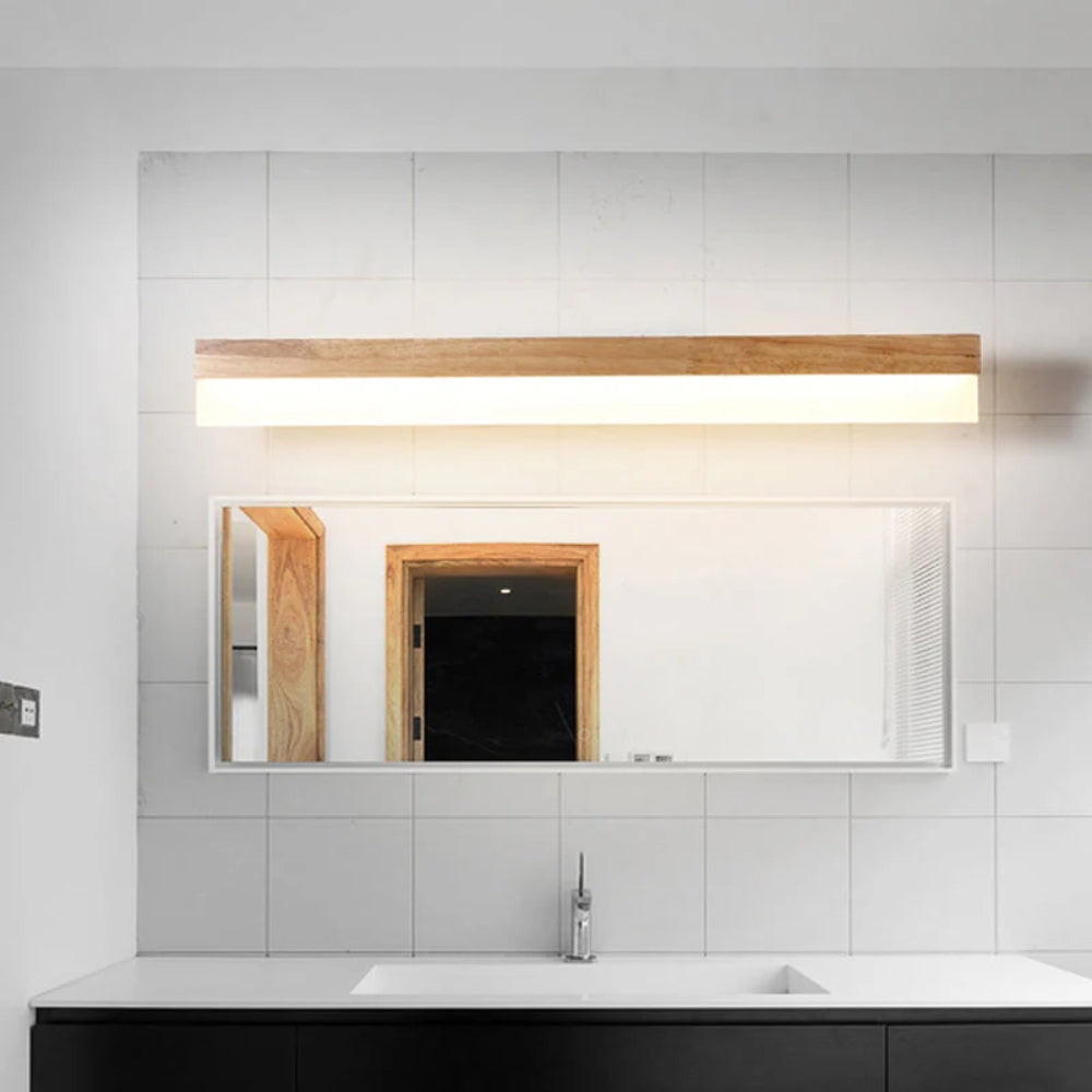 LED Wall Sconce – Integrated Light for Bathroom and Wash Areas