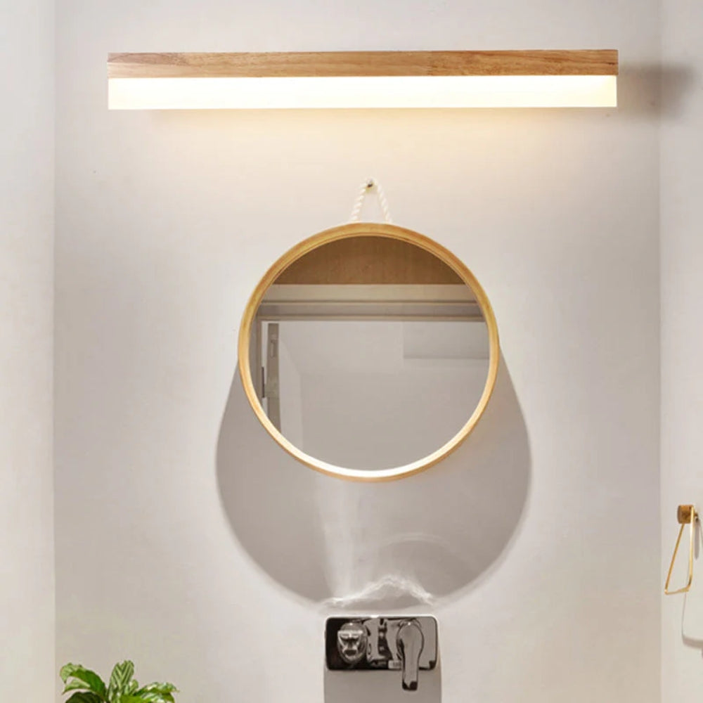 LED Wall Sconce – Integrated Light for Bathroom and Wash Areas