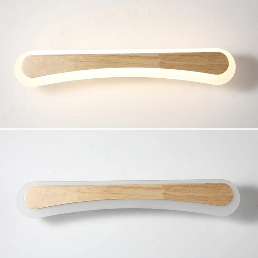 LED Wall Sconce – Integrated Light for Bathroom and Wash Areas