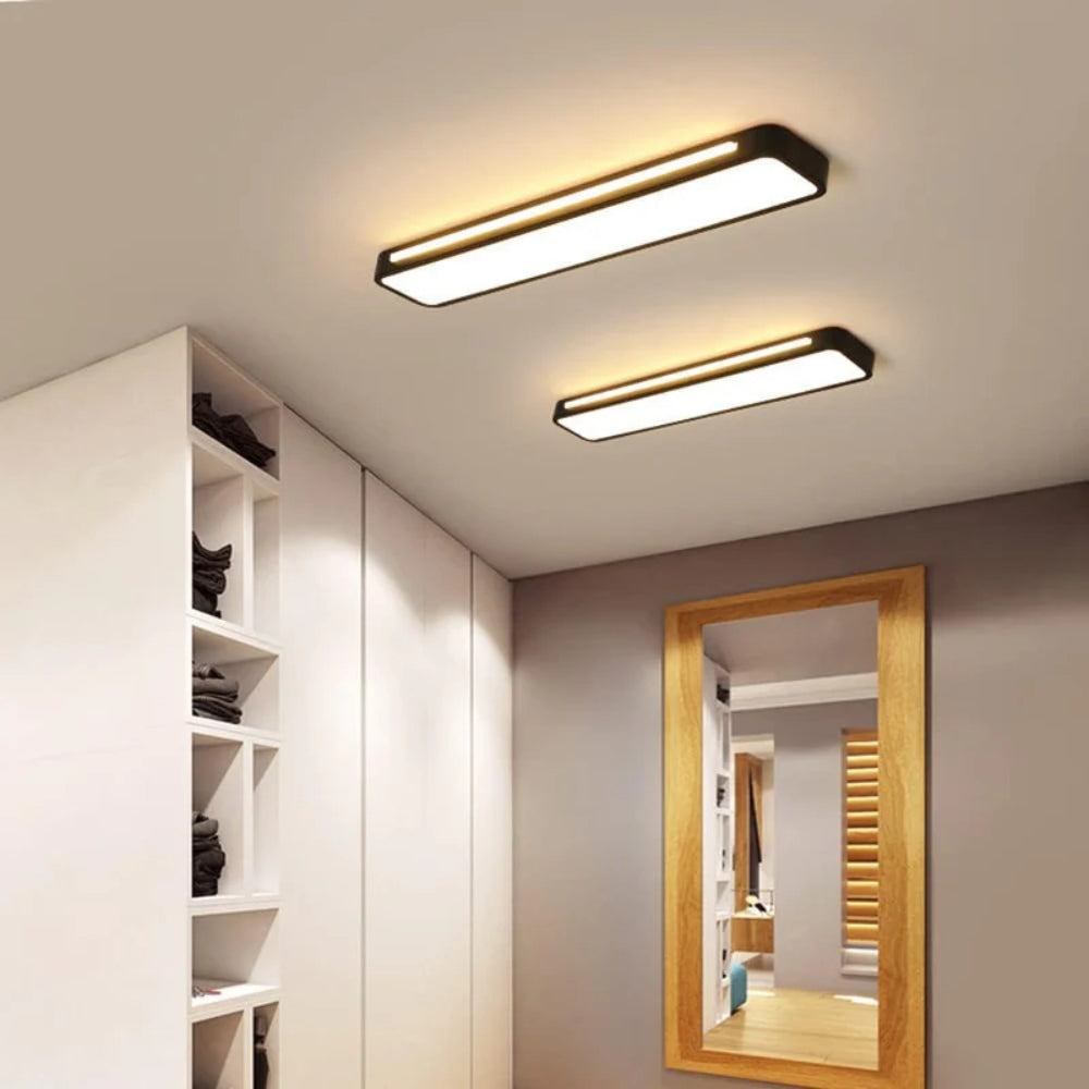 Linear LED Design Ceiling Lamp – Nordic Minimalist