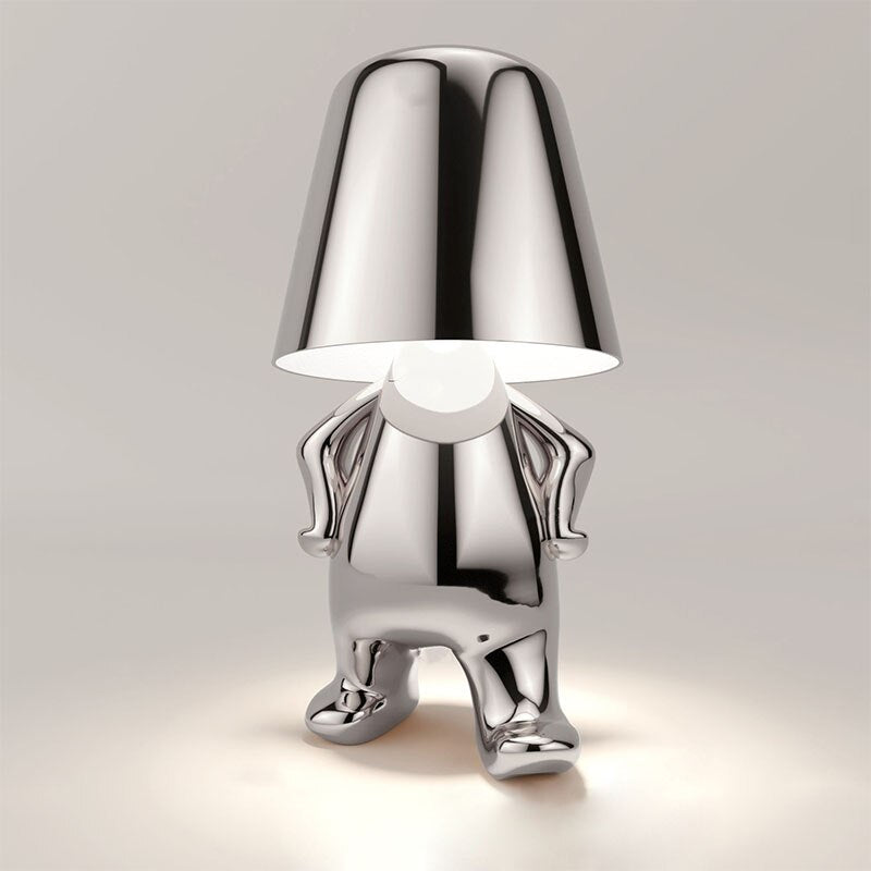 Portable LED Lamp – Adjustable Brightness with Warm White Glow