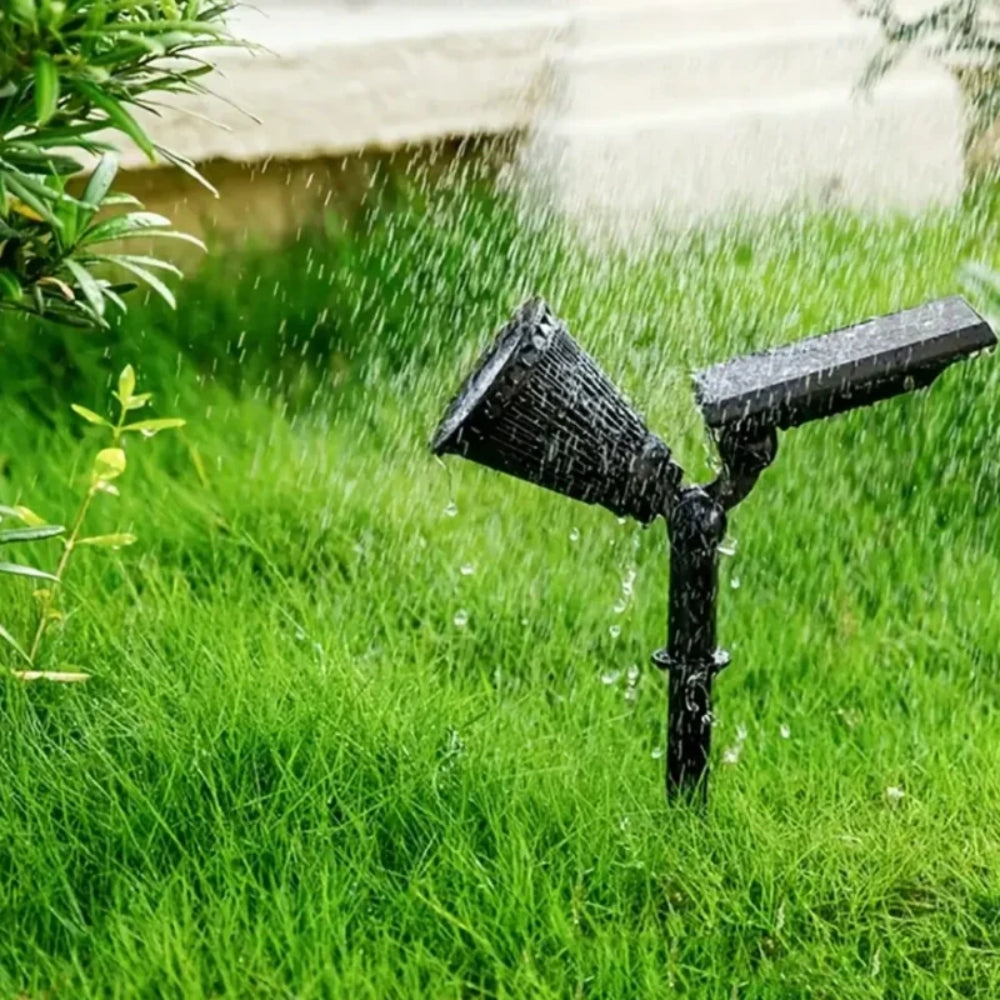Solar Garden Spotlight - Adjustable Outdoor Lighting