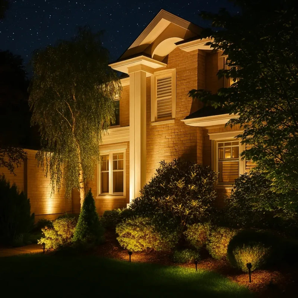 Solar Garden Spotlight - Adjustable Outdoor Lighting