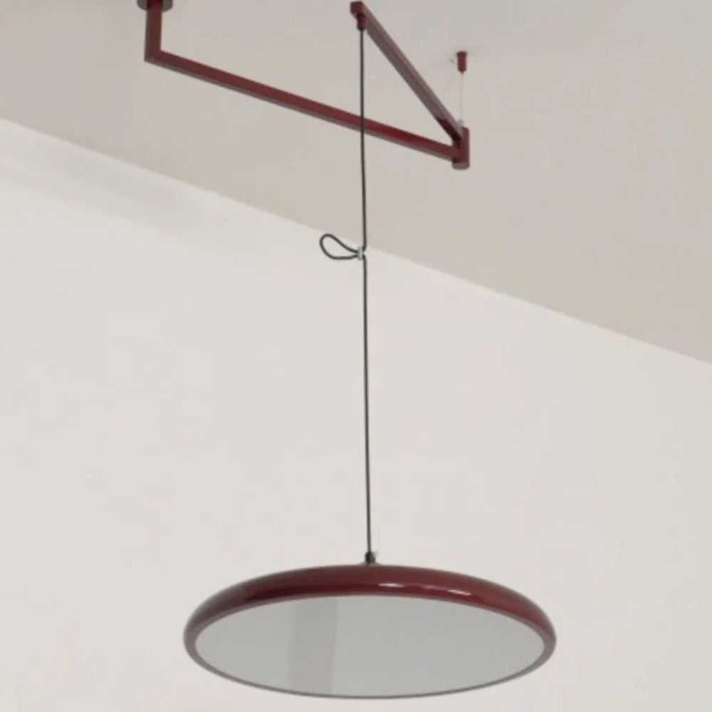 Adjustable Swing Arm Pendant Lamp – Warm Glow Integrated LED