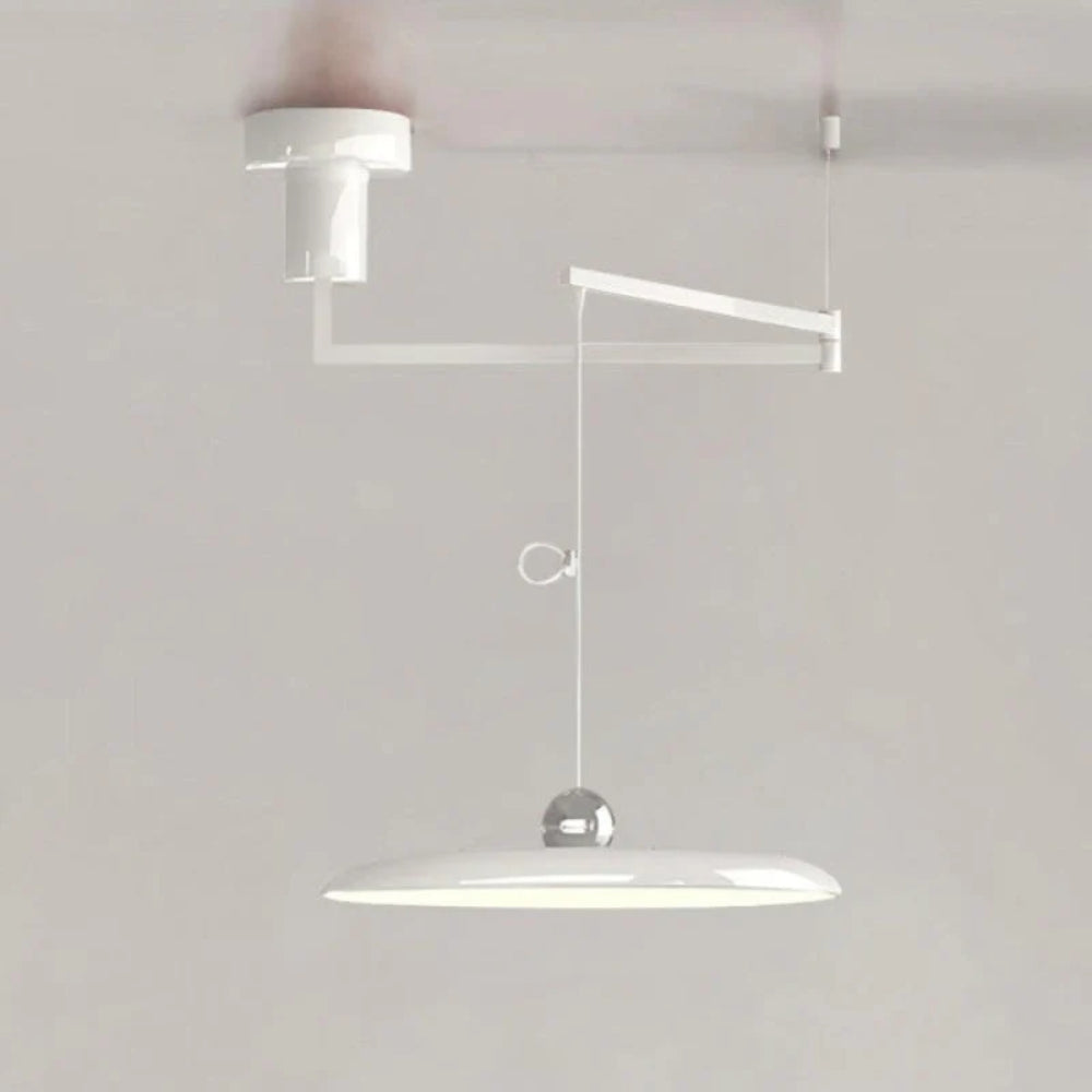 Adjustable Swing Arm Pendant Lamp – Warm Glow Integrated LED