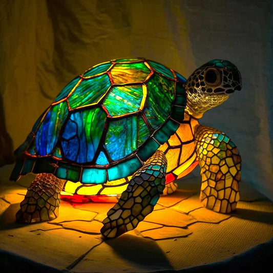 Animal Motifs Table Lamp – Colourful Design & Pleasant Lighting