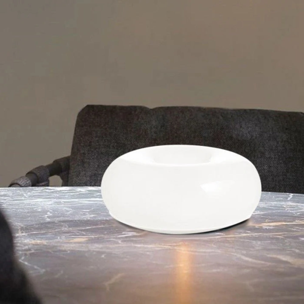 Bauhaus Doughnut Table Lamp – Touch Control with 3 Light Modes