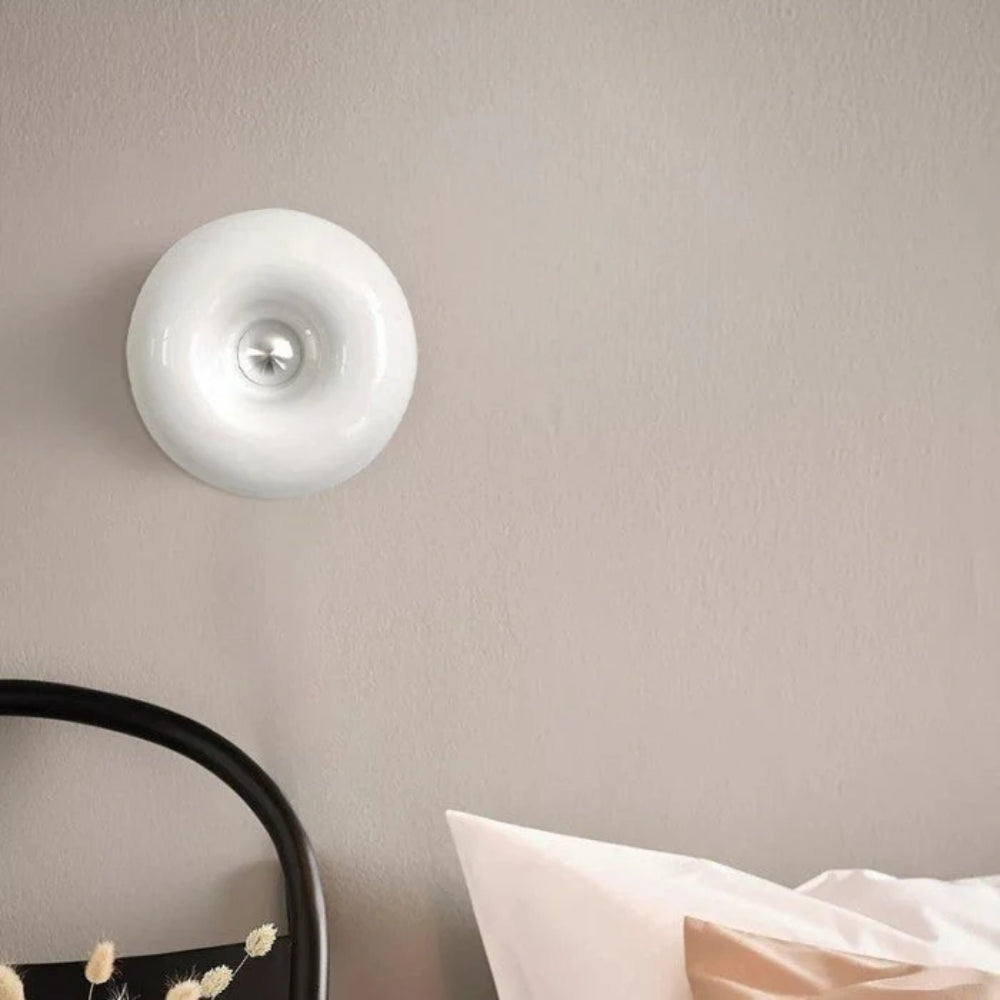 Bauhaus Doughnut Table Lamp – Touch Control with 3 Light Modes