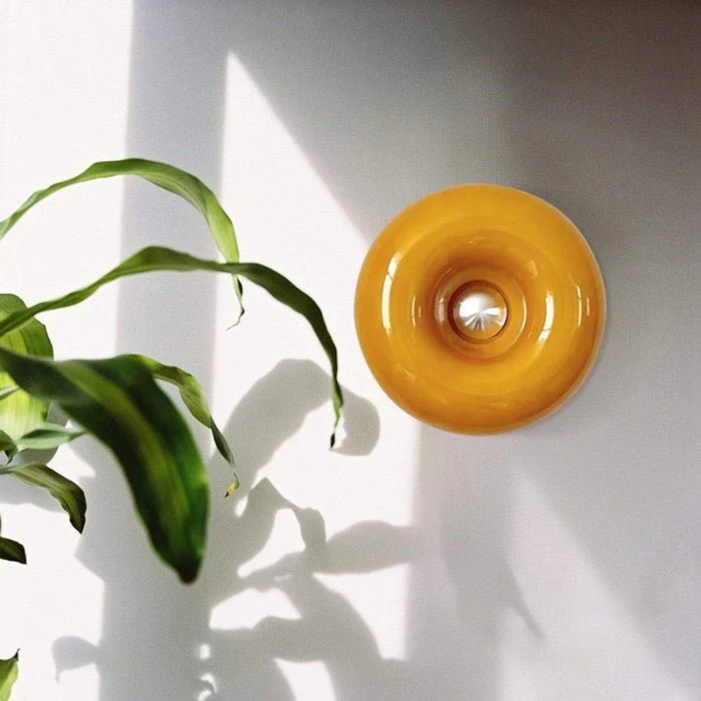 Bauhaus Doughnut Table Lamp – Touch Control with 3 Light Modes