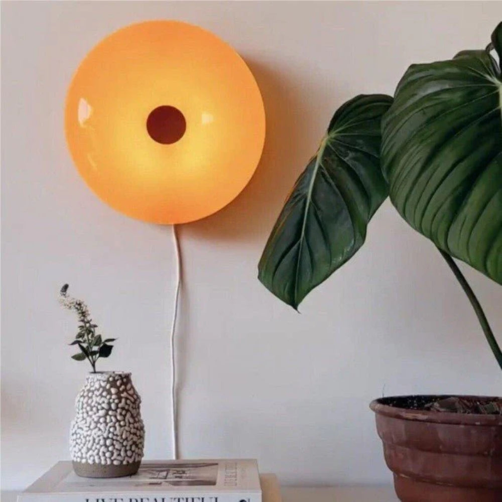 Bauhaus Doughnut Table Lamp – Touch Control with 3 Light Modes