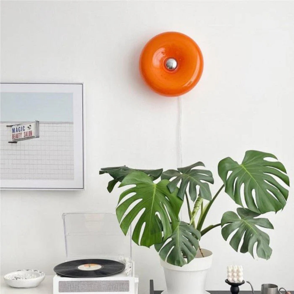 Bauhaus Doughnut Table Lamp – Touch Control with 3 Light Modes