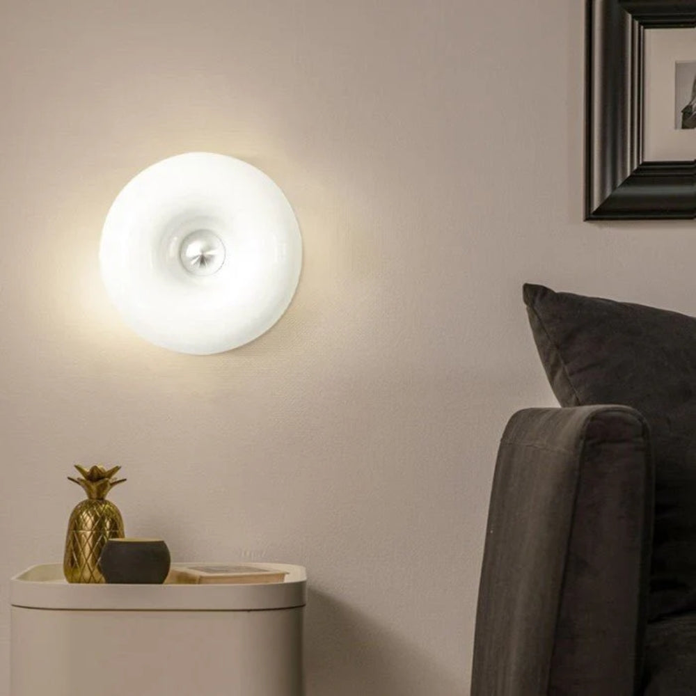 Bauhaus Doughnut Table Lamp – Touch Control with 3 Light Modes