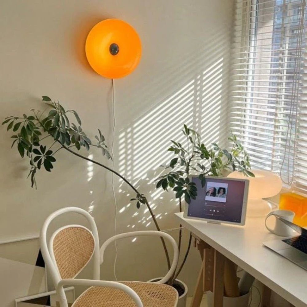 Bauhaus Doughnut Table Lamp – Touch Control with 3 Light Modes