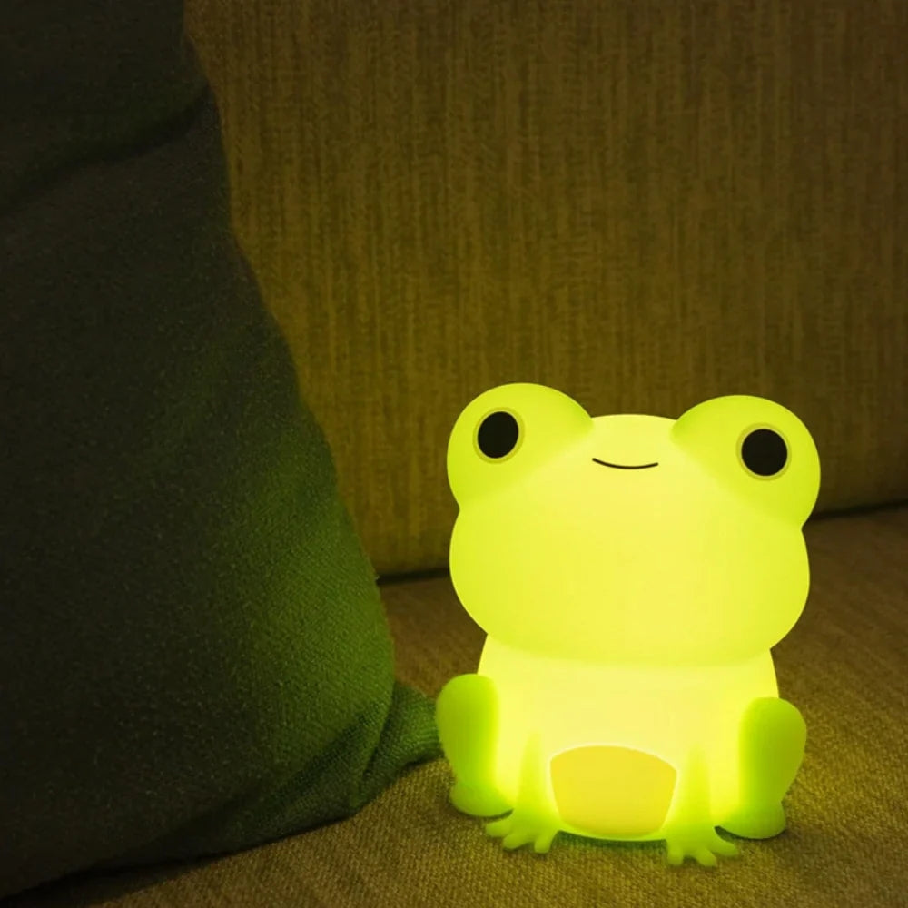 Bedside Table Lamp with Animal Motifs – Warm Glow & Easy Touch Control