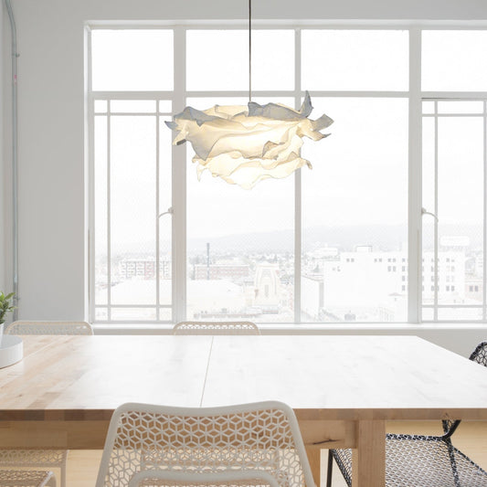 Cloud Paper Pendant Lamp – Lightweight LED Lighting and Adjustable Cable