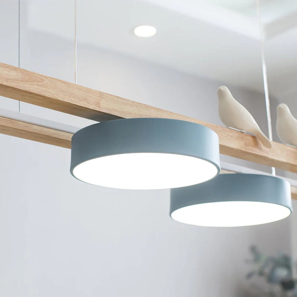 Creative Bird-Inspired Pendant Lamp – 4 Hanging Lamps