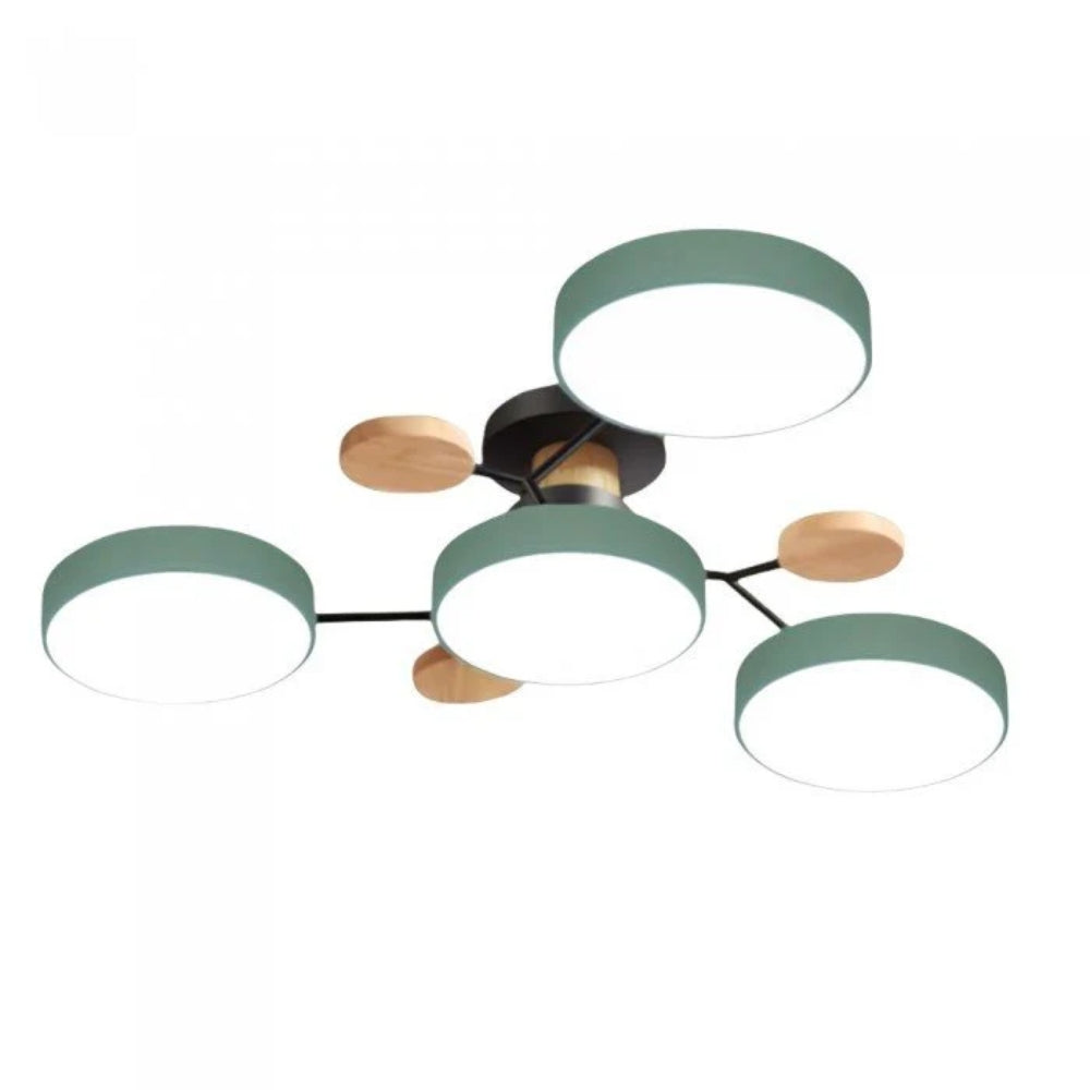 Scandinavian LED Ceiling Light – Modern Branch Design