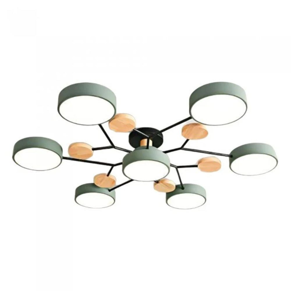 Scandinavian LED Ceiling Light – Modern Branch Design