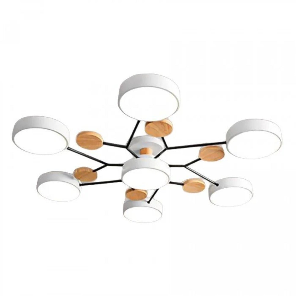 Scandinavian LED Ceiling Light – Modern Branch Design