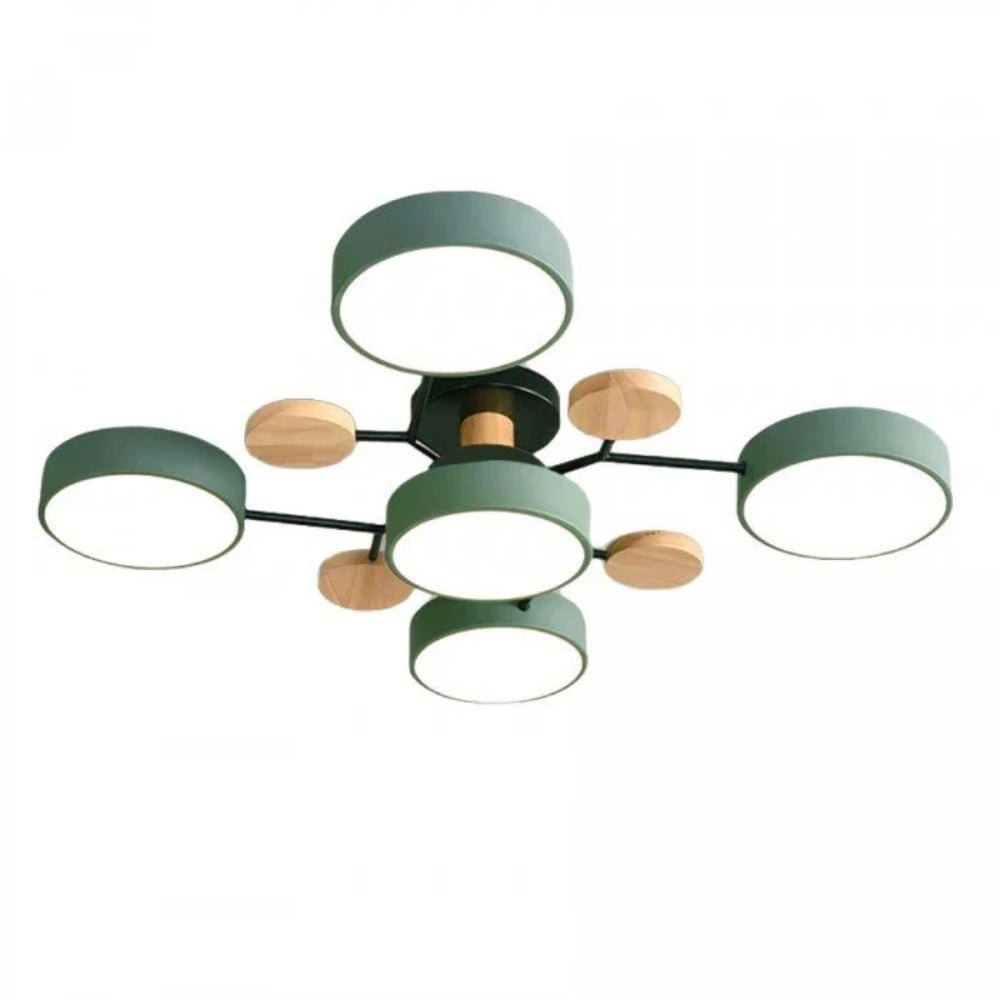 Scandinavian LED Ceiling Light – Modern Branch Design