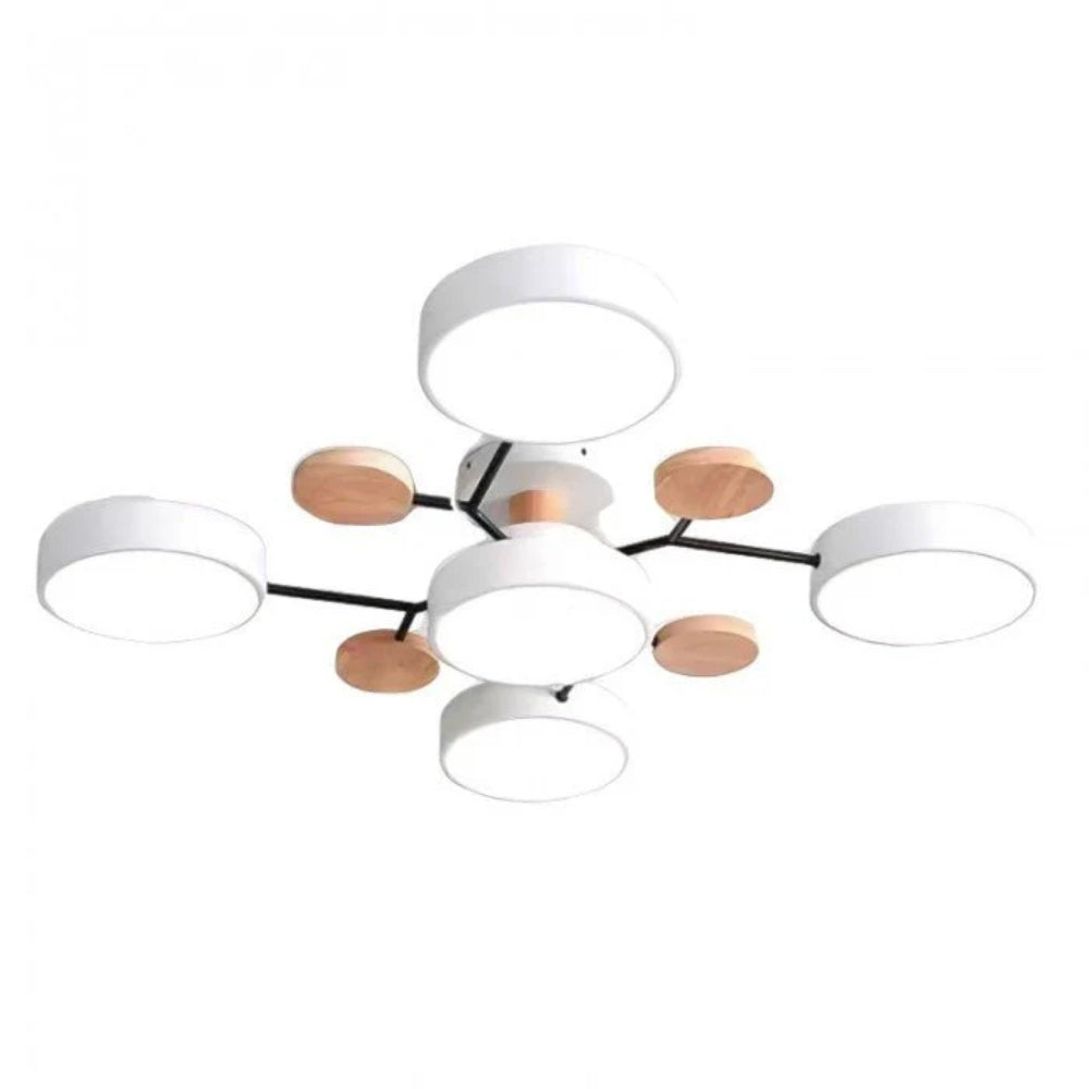 Scandinavian LED Ceiling Light – Modern Branch Design