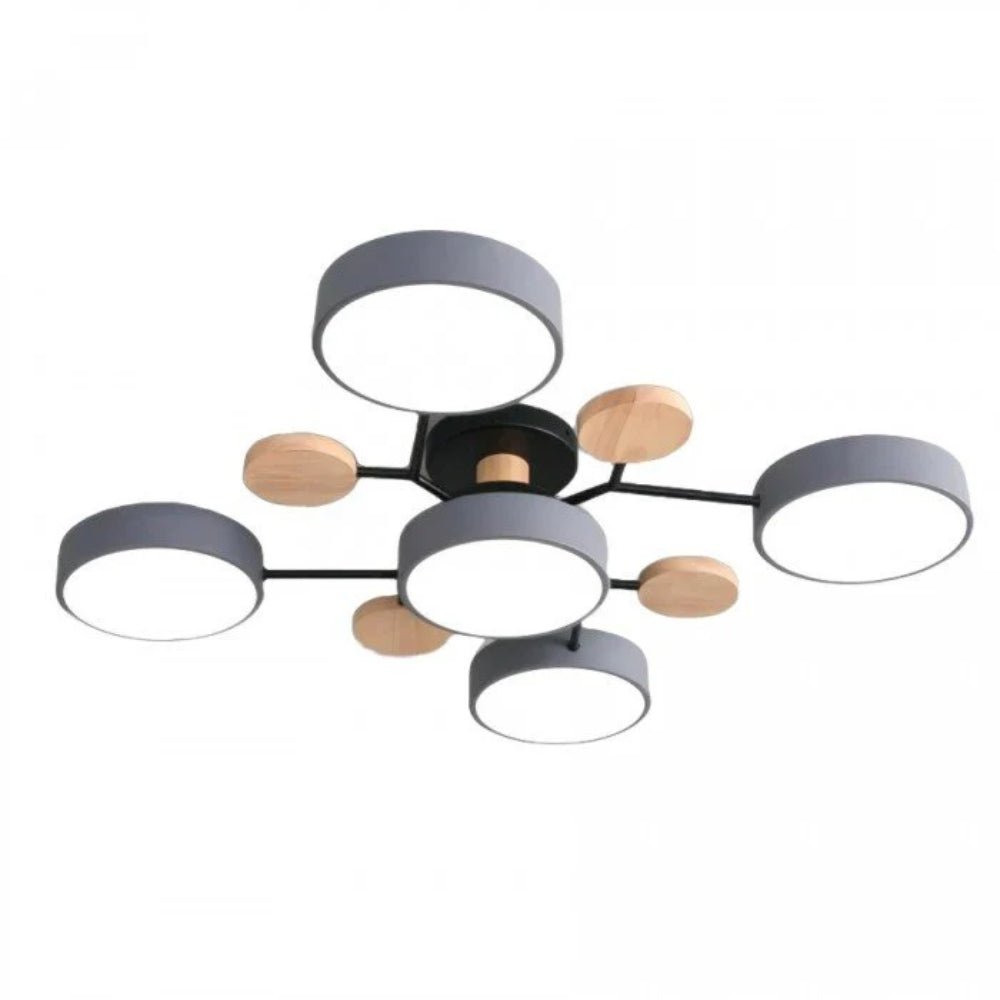 Scandinavian LED Ceiling Light – Modern Branch Design