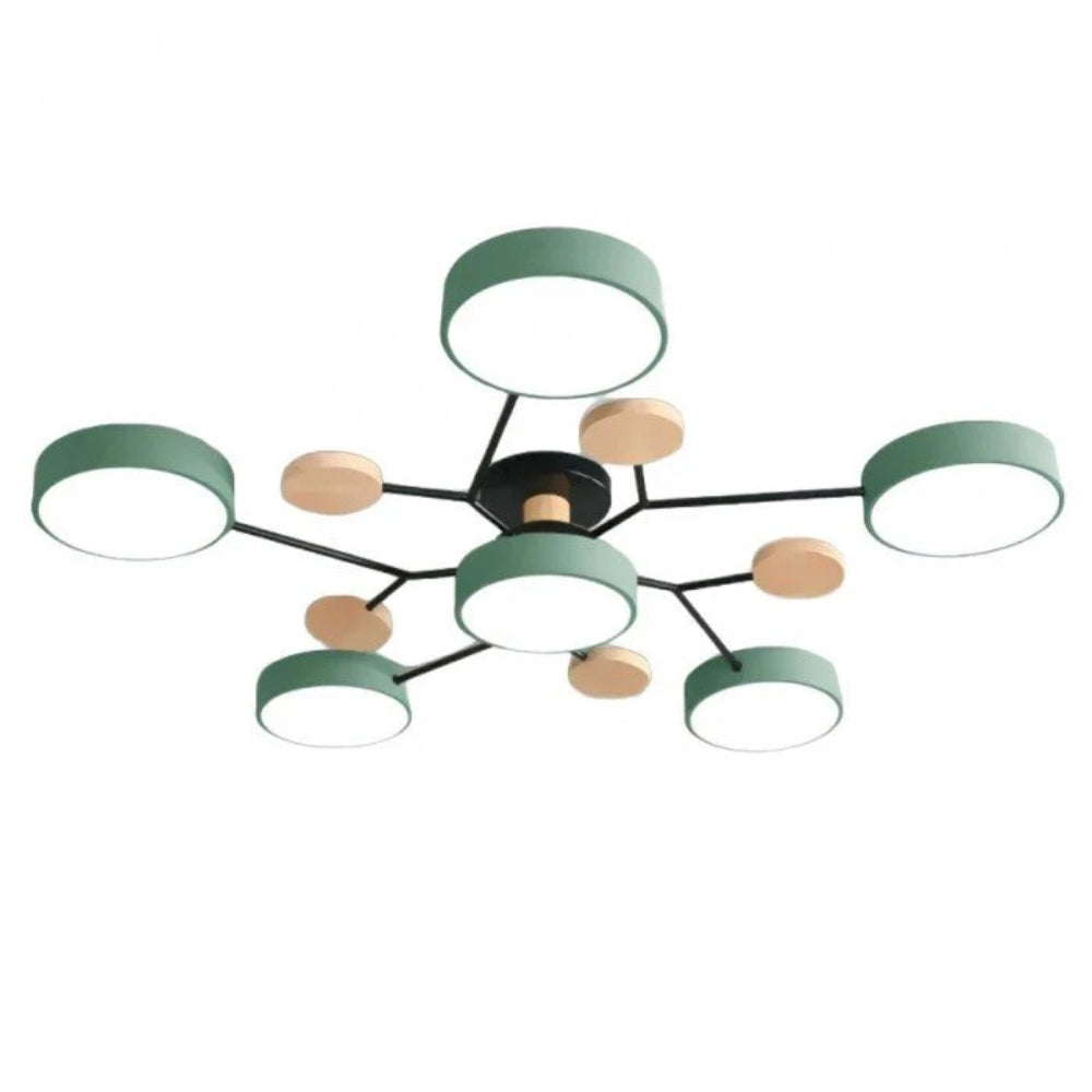 Scandinavian LED Ceiling Light – Modern Branch Design