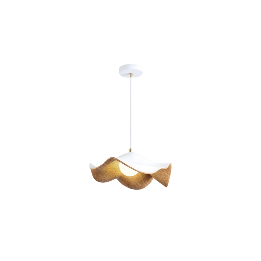 Floral Pattern Pendant Lamp – Hanging Light with Adjustable Cable
