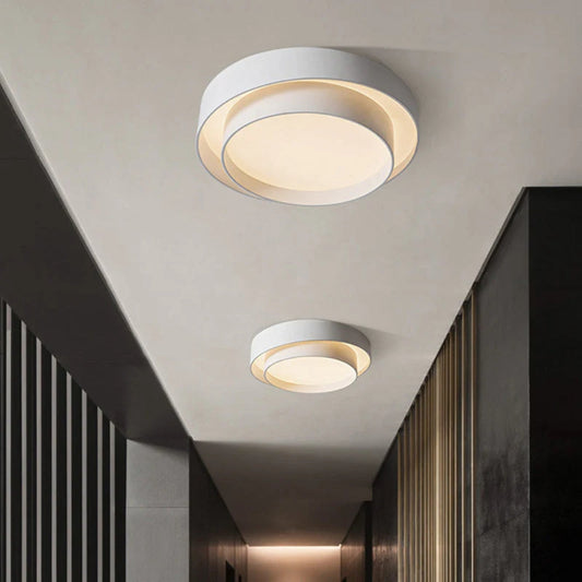 Flush Mount Lighting – LED Ceiling Lamp with Stepless Dimming Option