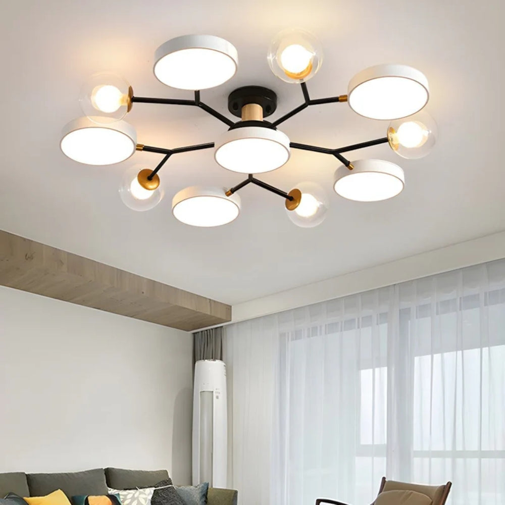 Honeycomb Ceiling Lamp – Modern Hexagon Inspired Decorative Lighting