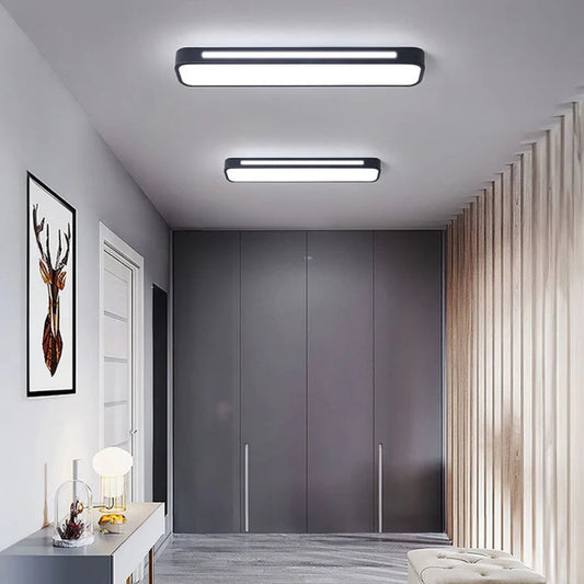 Linear LED Design Ceiling Lamp – Nordic Minimalist