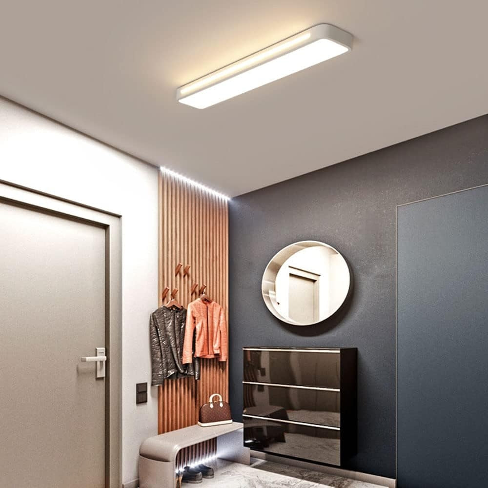 Linear LED Design Ceiling Lamp – Nordic Minimalist