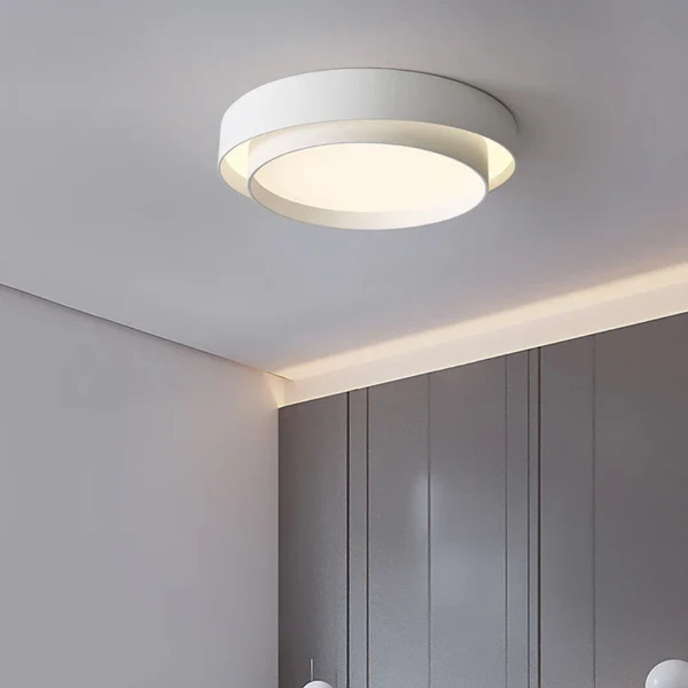 Minimalist LED Ceiling Lamp  – Round Surface Design for Modern Rooms