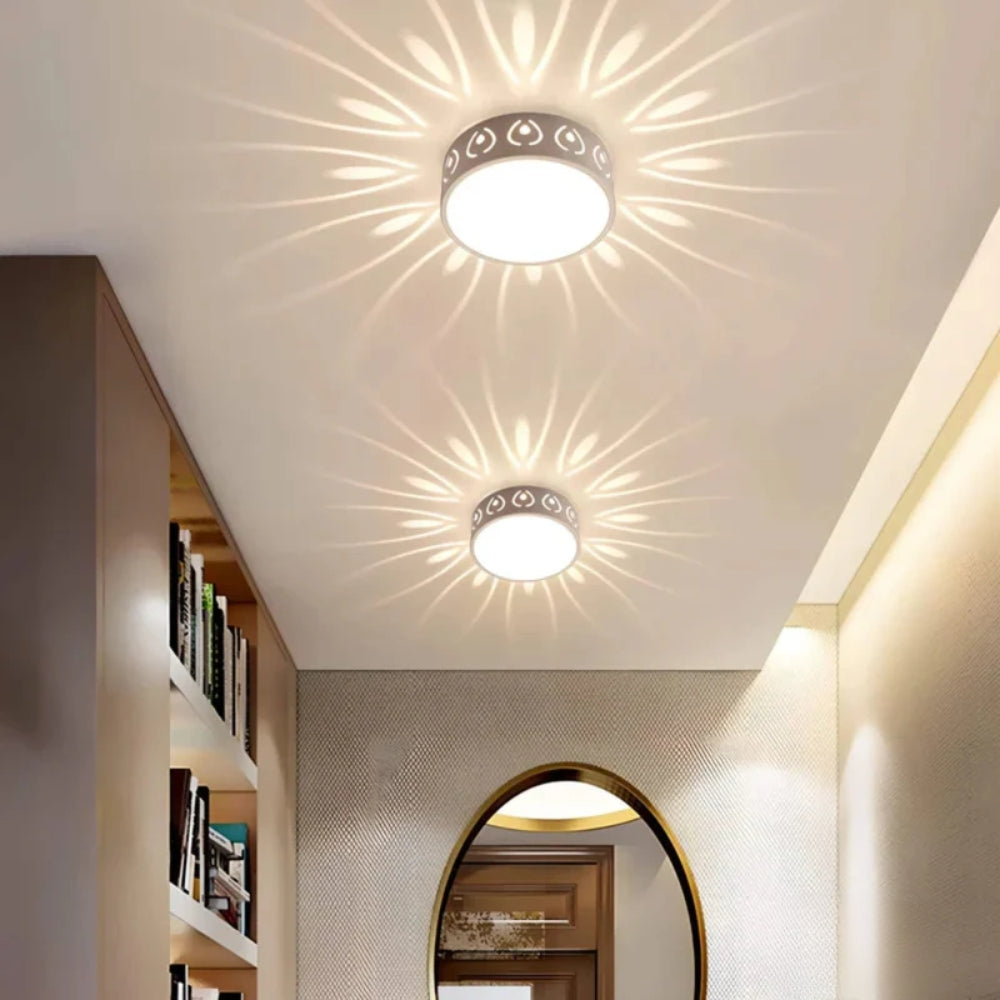 Modern Round LED Ceiling Lamp – Soft Glow for Hallways and Entrances