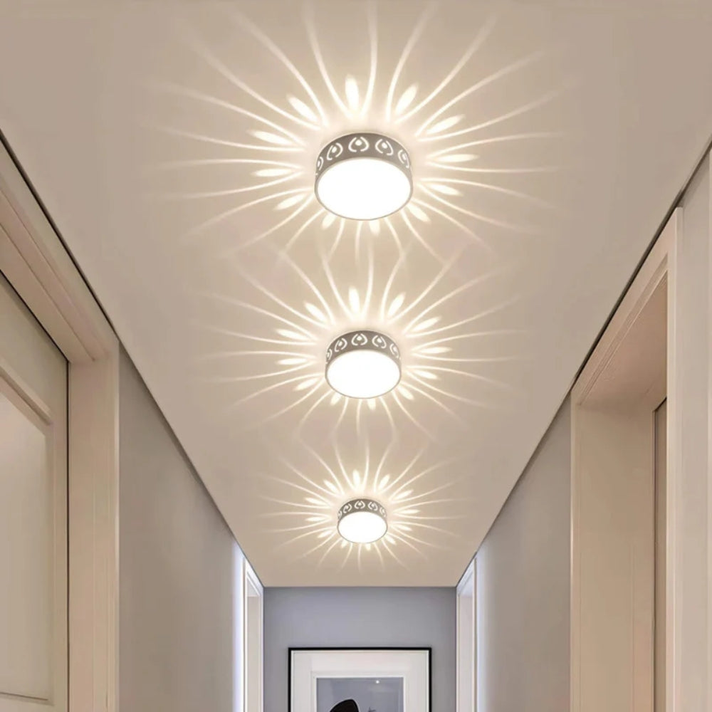 Modern Round LED Ceiling Lamp – Soft Glow for Hallways and Entrances