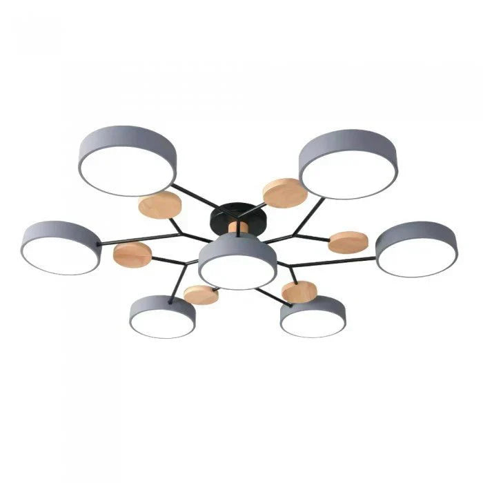 Scandinavian LED Ceiling Light – Modern Branch Design