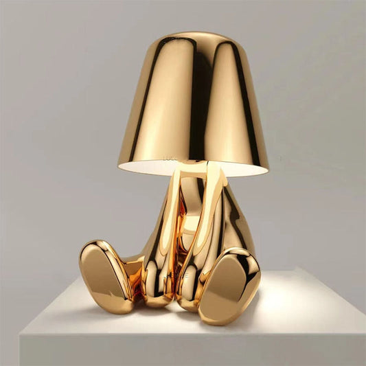 Portable LED Lamp – Adjustable Brightness with Warm White Glow