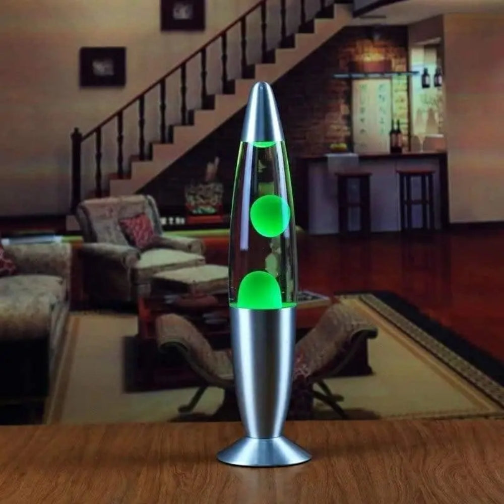 Retro Lava Table Lamp – Soothing Bubble Style Lighting