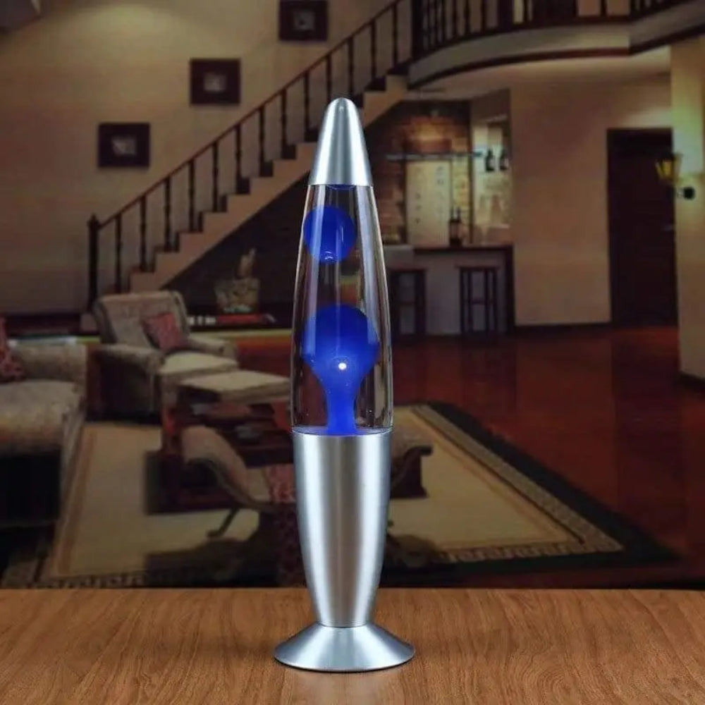 Retro Lava Table Lamp – Soothing Bubble Style Lighting