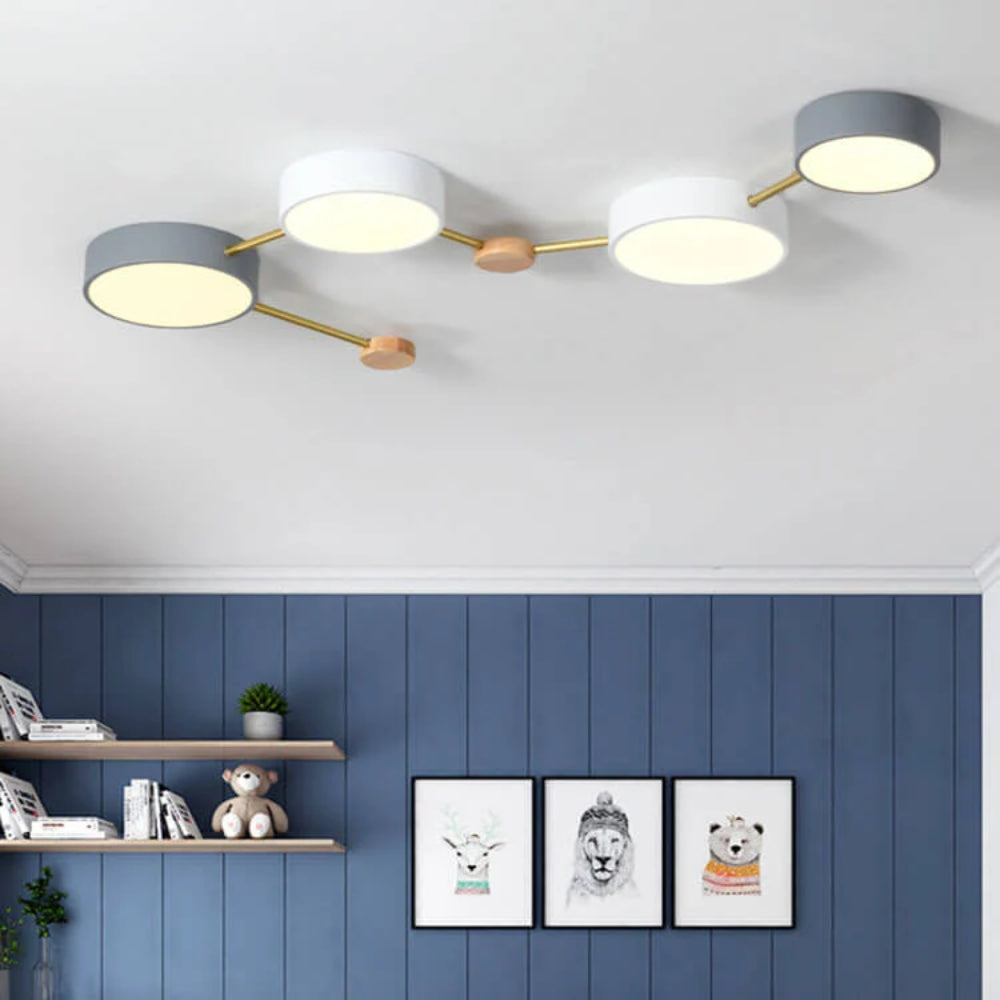 Scandinavian Ceiling Lamp – Branch Design & Energy-Saving LED Technology