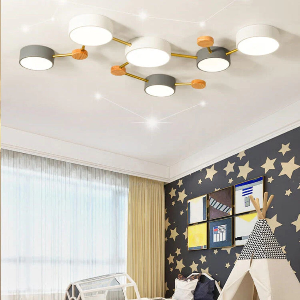 Scandinavian Ceiling Lamp – Branch Design & Energy-Saving LED Technology