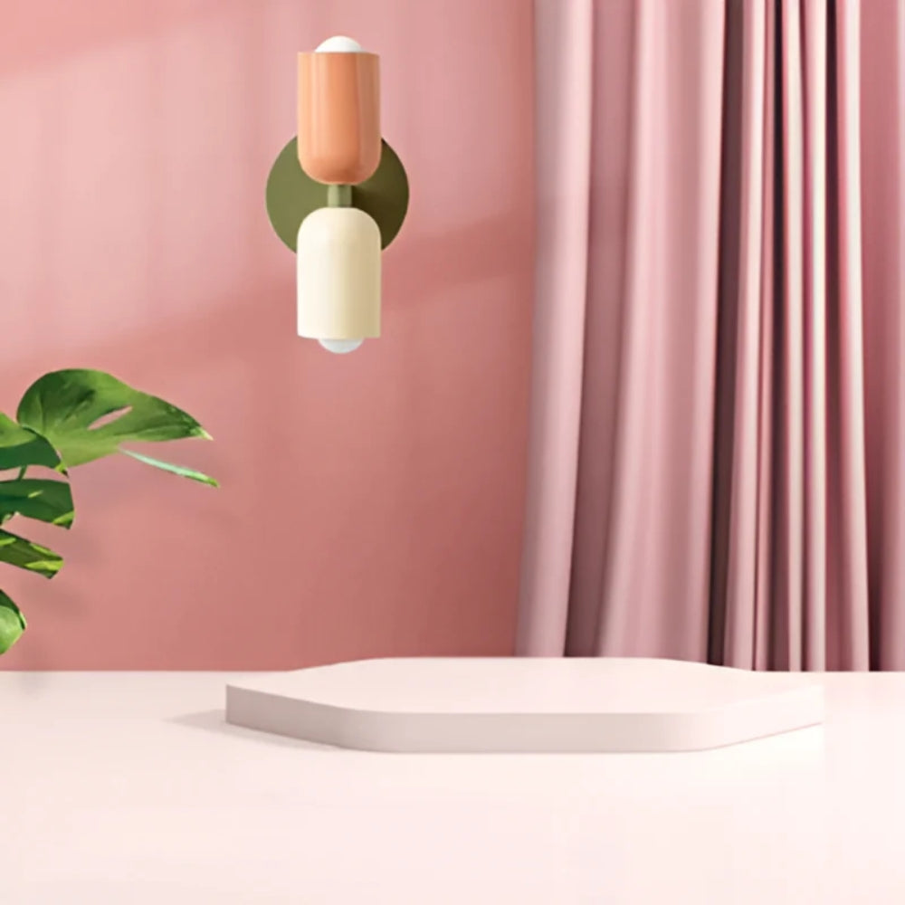 Slim LED Wall Lamp –  Round Tablet Design for Indoor Use