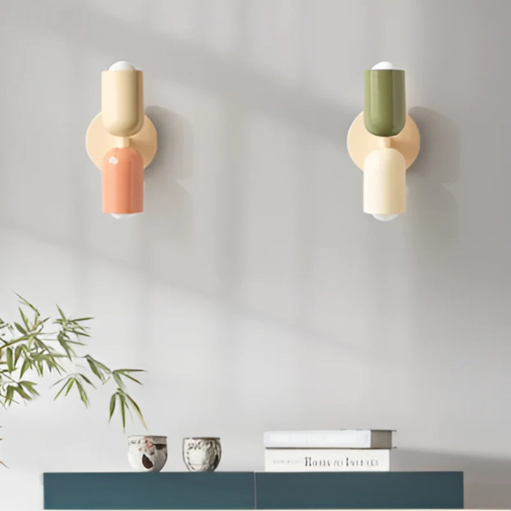 Slim LED Wall Lamp –  Round Tablet Design for Indoor Use